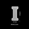 3D Alphabet Silicone Mold – Uppercase Letter Resin Molds for DIY Jewelry, Keychains, Pendants & Craft Making