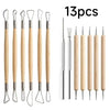Pottery Clay Sculpting Tools Kit – 8 to 61 Pcs Ceramic & Wax Carving Set for Pottery, Clay Modeling, and Art Crafts