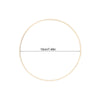 5Pcs Wooden Bamboo Hoops – DIY Dream Catcher Rings for Crafts, Wall Hanging, Wedding & Party Decorations