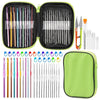 Fenrry Crochet Hooks Kit with Case & Accessories