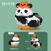 Cute Chinese Panda Building Blocks Set – DIY Mini Animal Model, Educational Assembly Toy for Kids