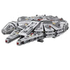 1381-Piece Space Millennium Warship Building Blocks Set – Falcon & Alien MINI 75105 Model Toy for Kids & Collectors