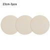 Round Wood Circles – 3/5/10pcs Blank Wooden Discs for DIY Crafts, Pyrography, Scrapbooking & Model Building