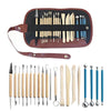 Pottery Clay Sculpting Tools Kit – 8 to 61 Pcs Ceramic & Wax Carving Set for Pottery, Clay Modeling, and Art Crafts