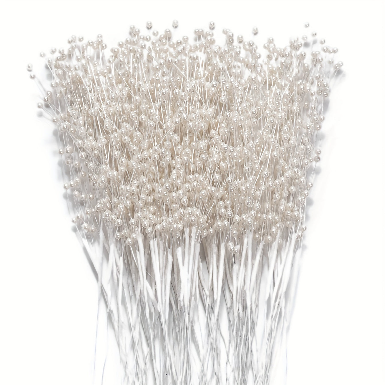 30pcs White Pearl String Sticks