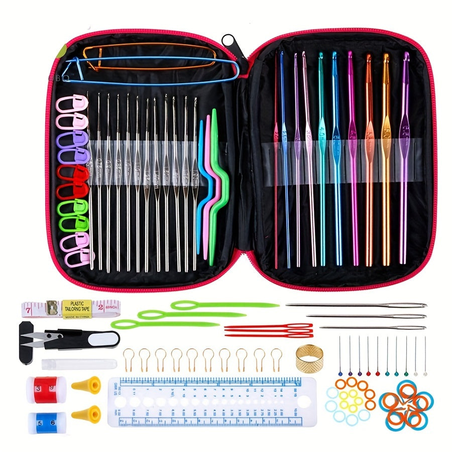 Crochet Hook Kit with Case