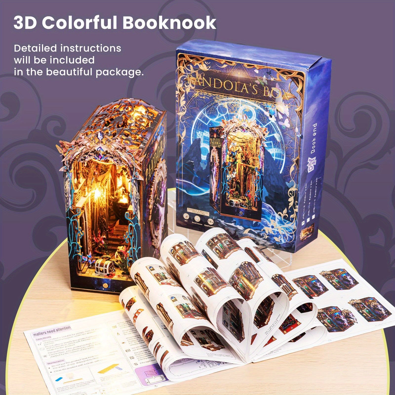 DIY Book Nook Kit for Adults & Teens