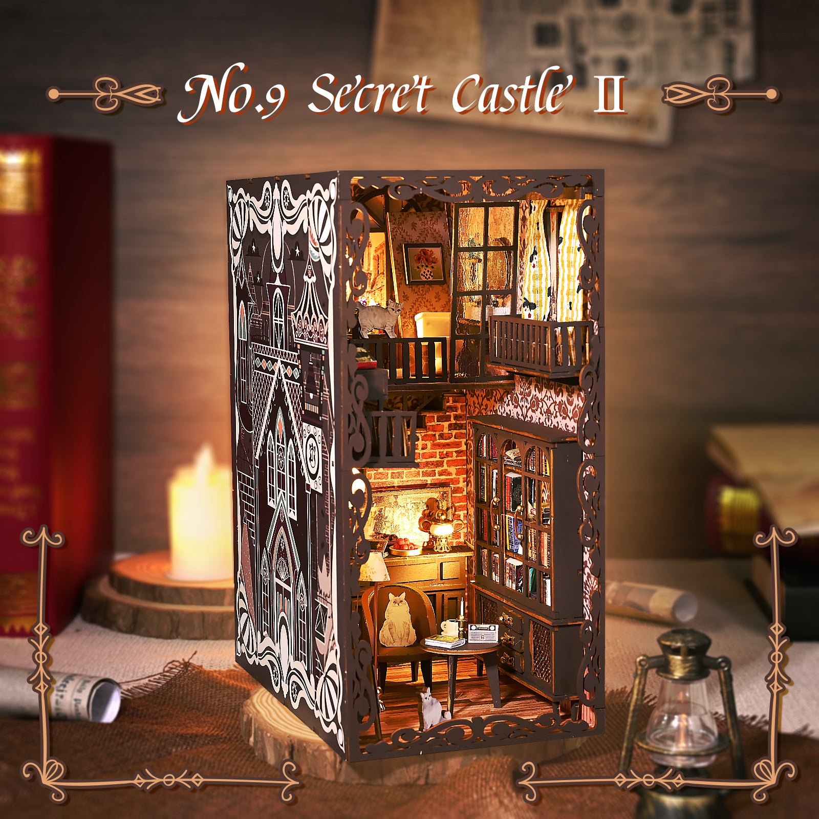 DIY Book Nook Kit for Adults & Teens