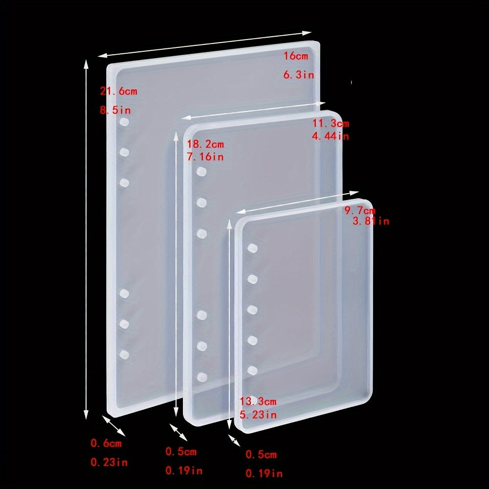 A5/A6/A7 Silicone Resin Notebook Cover Molds