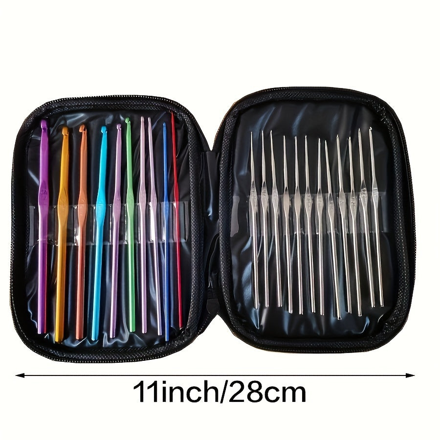 Crochet Hook Kit with Case
