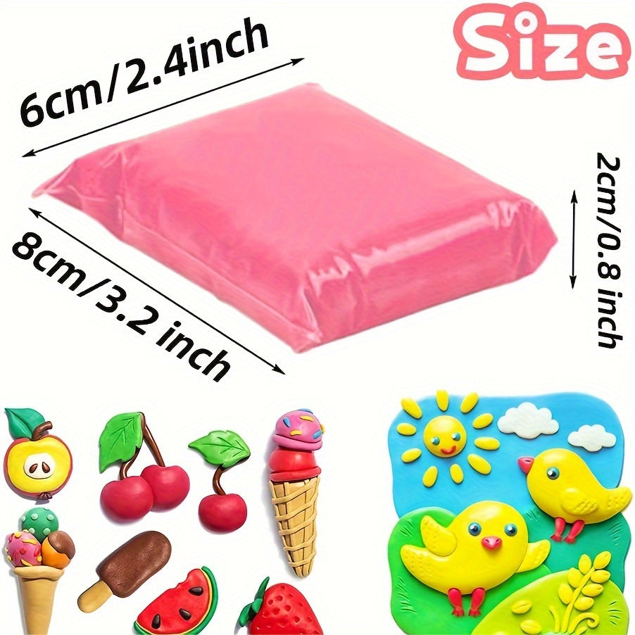 24 Colors Ultra Light Air Dry Clay Set