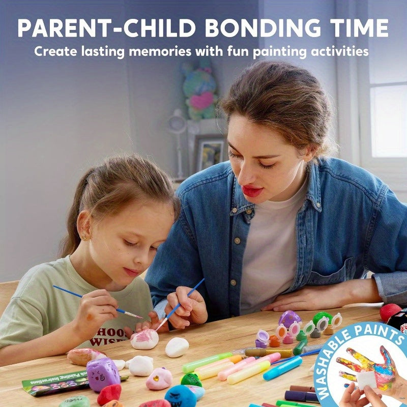 Glow in the Dark Rock Painting Kit