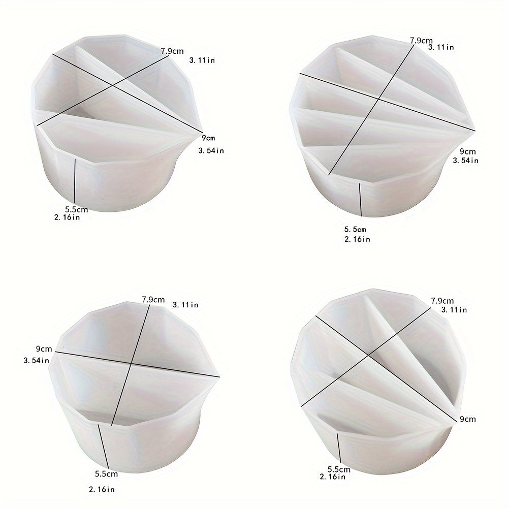 4pcs Reusable Silicone Pouring Cups