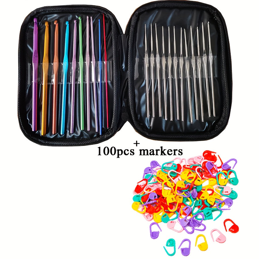 Crochet Hook Kit with Case