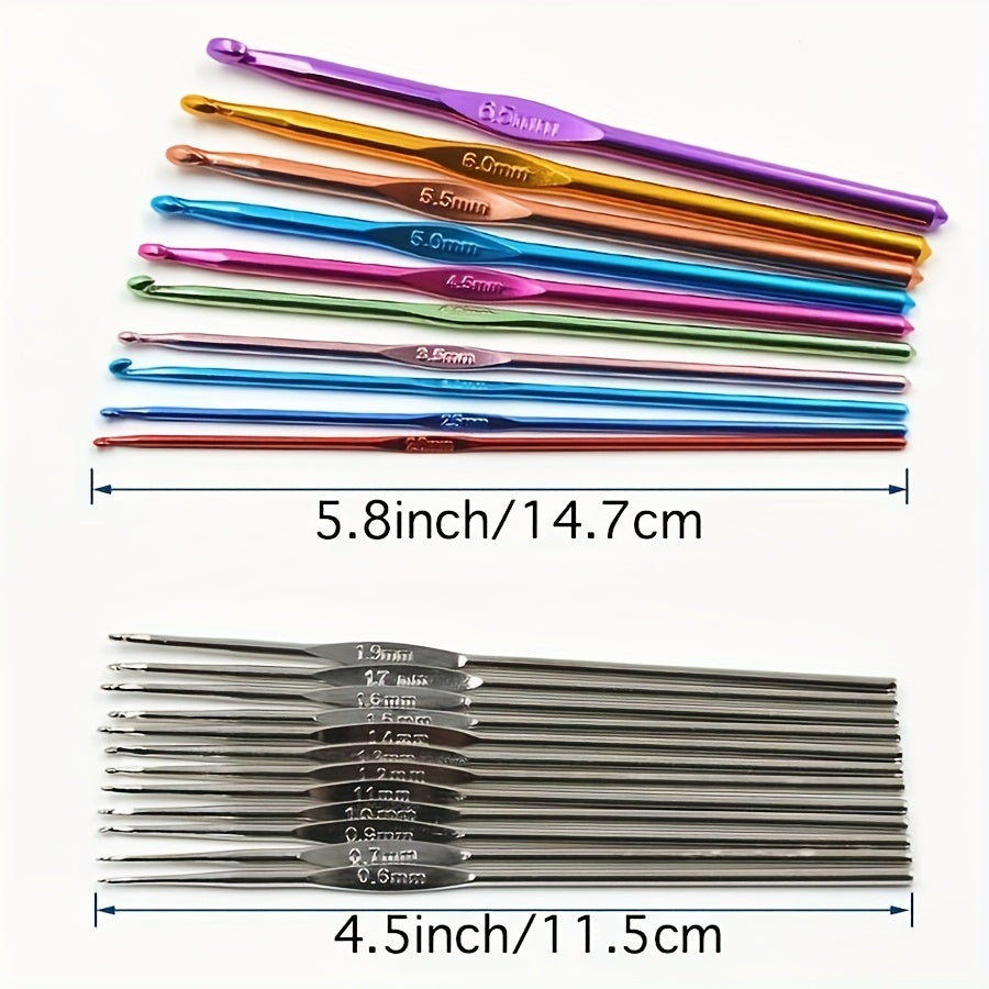 Crochet Hook Kit with Case