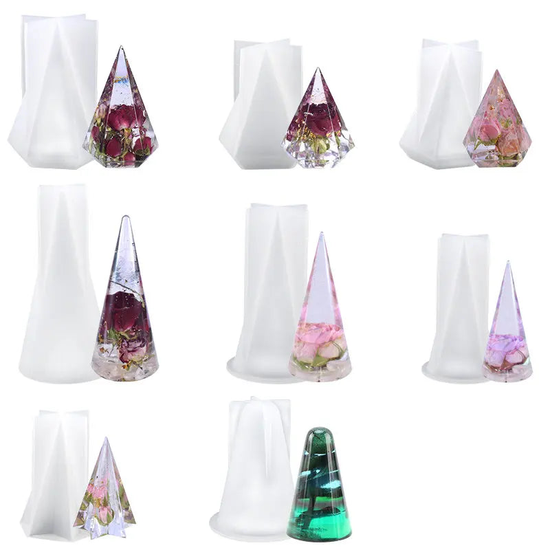 Ring Holder Cone Resin Molds