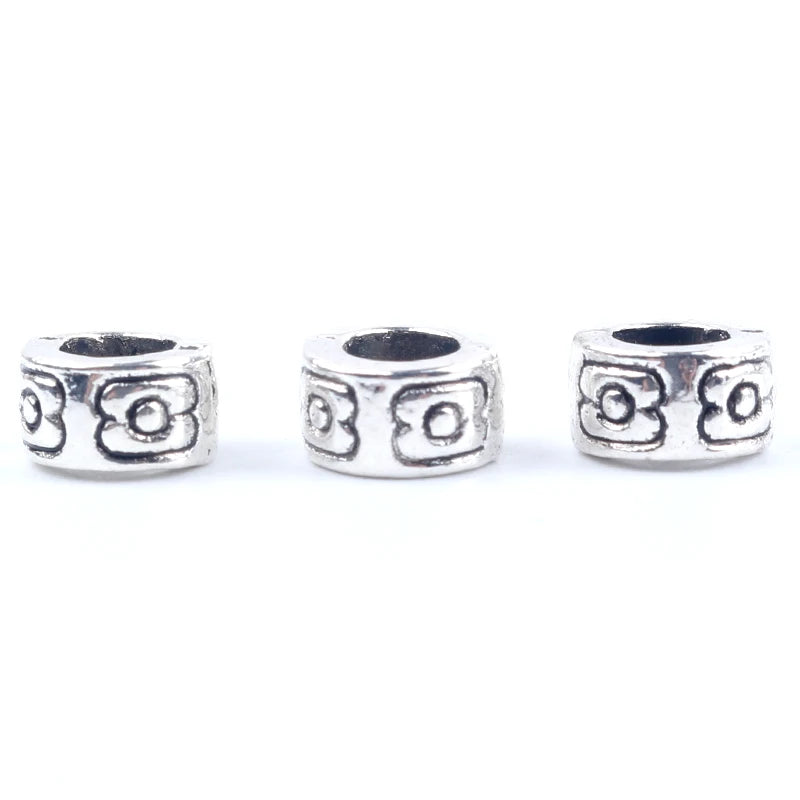 50pcs Gold Rhinestone Spacer Beads for Jewelry DIY