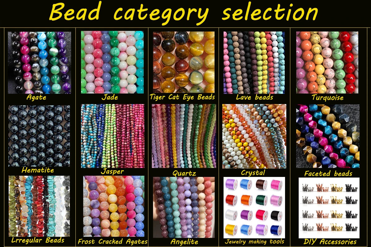 50pcs Gold Rhinestone Spacer Beads for Jewelry DIY
