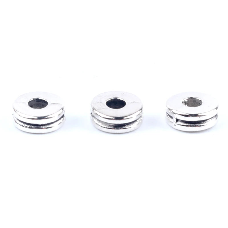 50pcs Gold Rhinestone Spacer Beads for Jewelry DIY