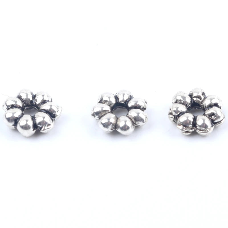 50pcs Gold Rhinestone Spacer Beads for Jewelry DIY