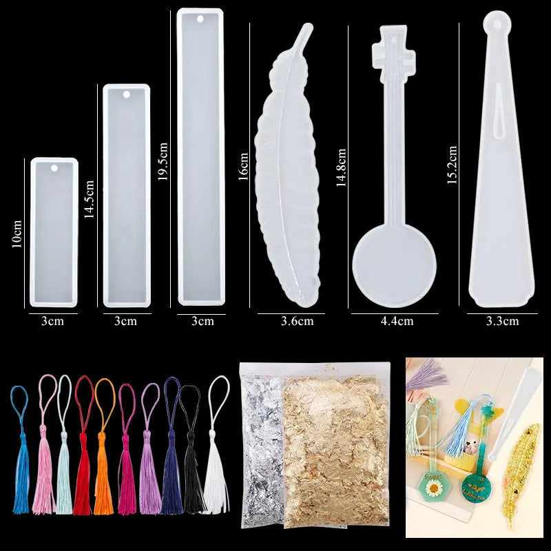 16 Styles Epoxy Resin Casting Molds Set