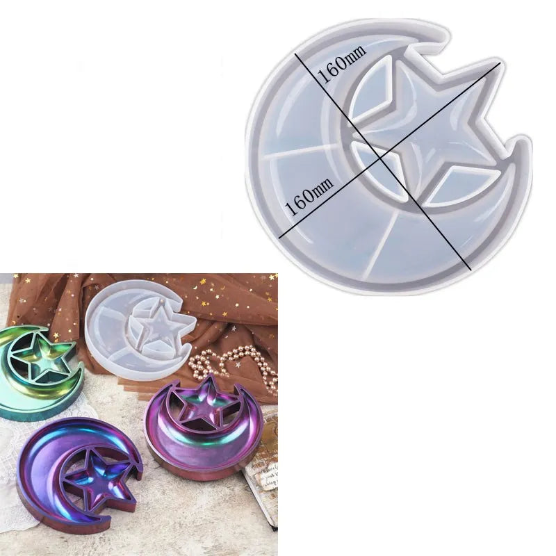 DIY Three-Layer Fruit & Tea Plate Silicone Mold