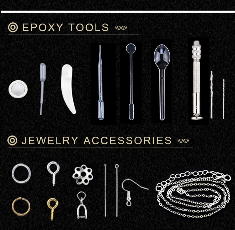 16 Styles Epoxy Resin Casting Molds Set