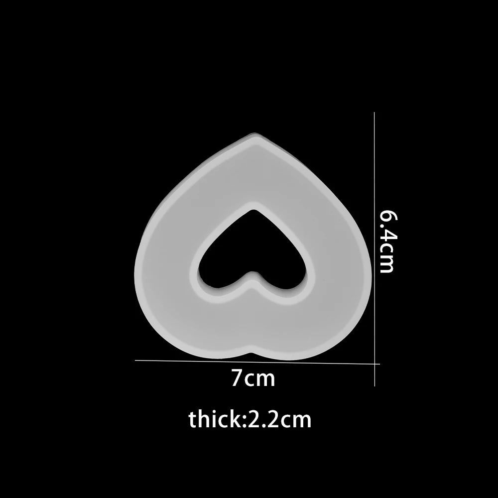 3D Alphabet Silicone Mold