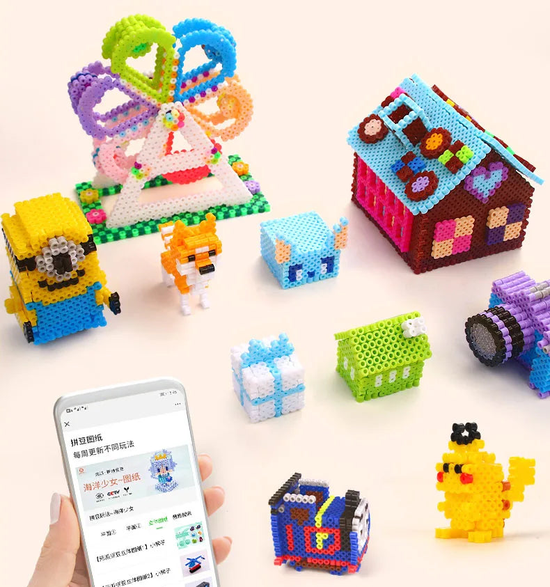 5mm Hama Beads Pegboard Template