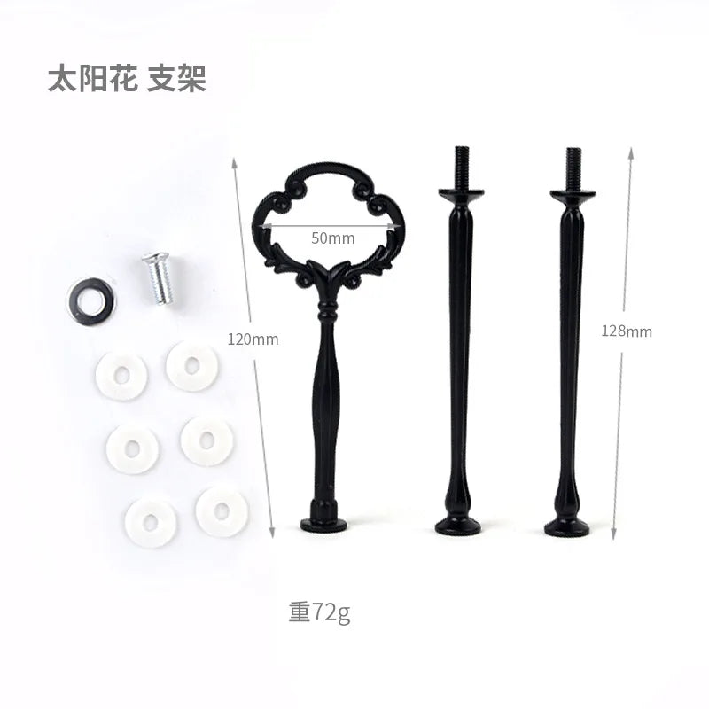 DIY Three-Layer Fruit & Tea Plate Silicone Mold