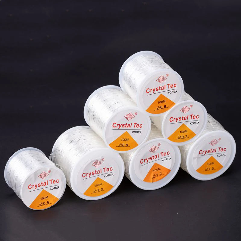 100m Crystal Elastic Beading Thread