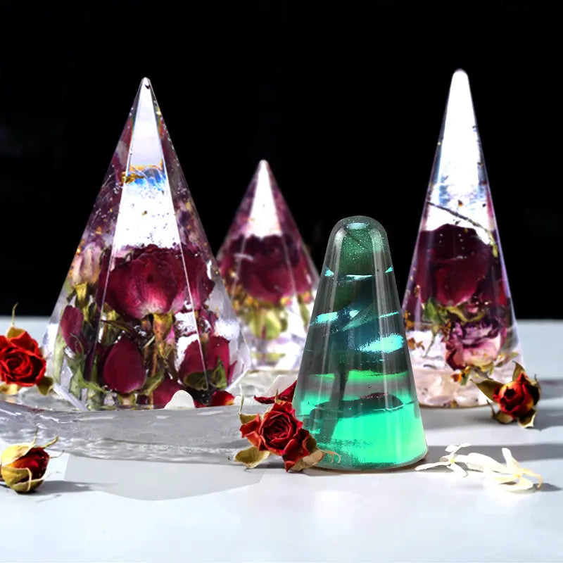 Ring Holder Cone Resin Molds