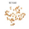 150–500pcs Gold Copper Crimp Tube Beads (1.5–2.5mm)