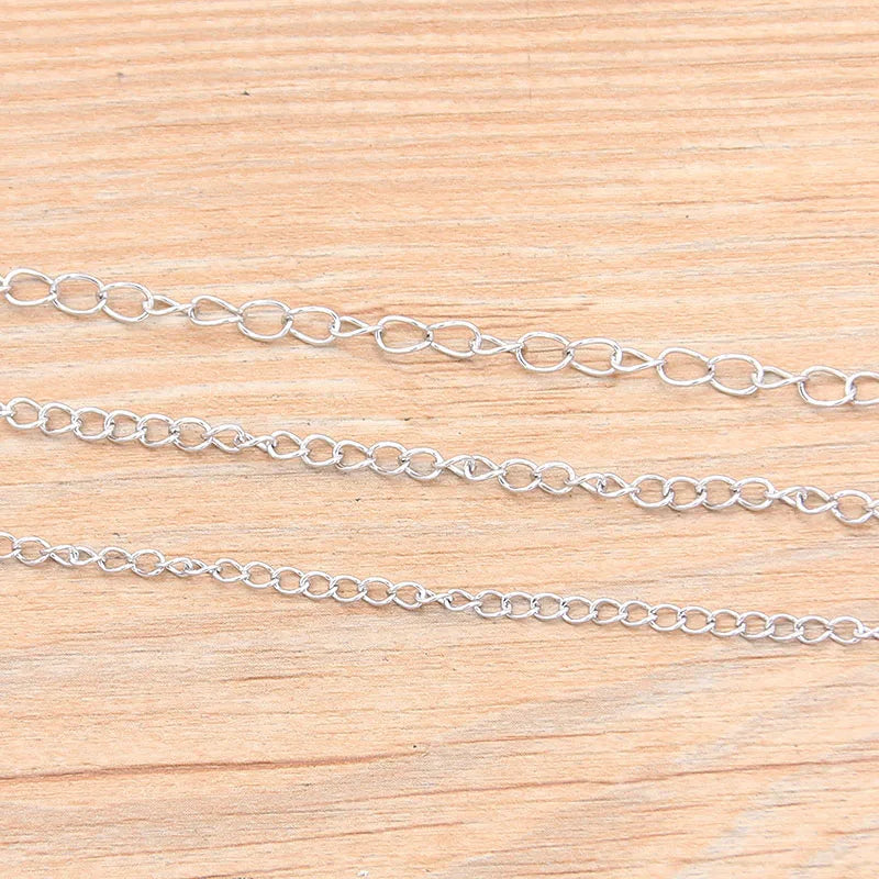 5M Stainless Steel Necklace Tail Chains (3 Sizes)