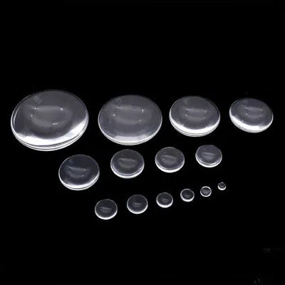 Aclovex Round Flat Back Glass Cabochons