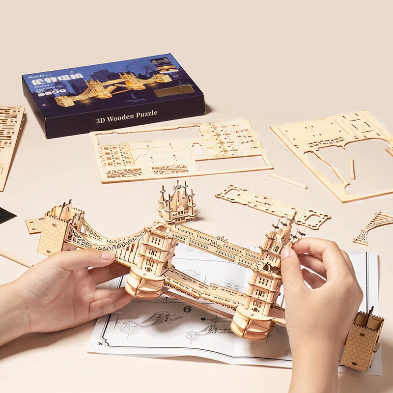 Robotime 3D Wooden Puzzle