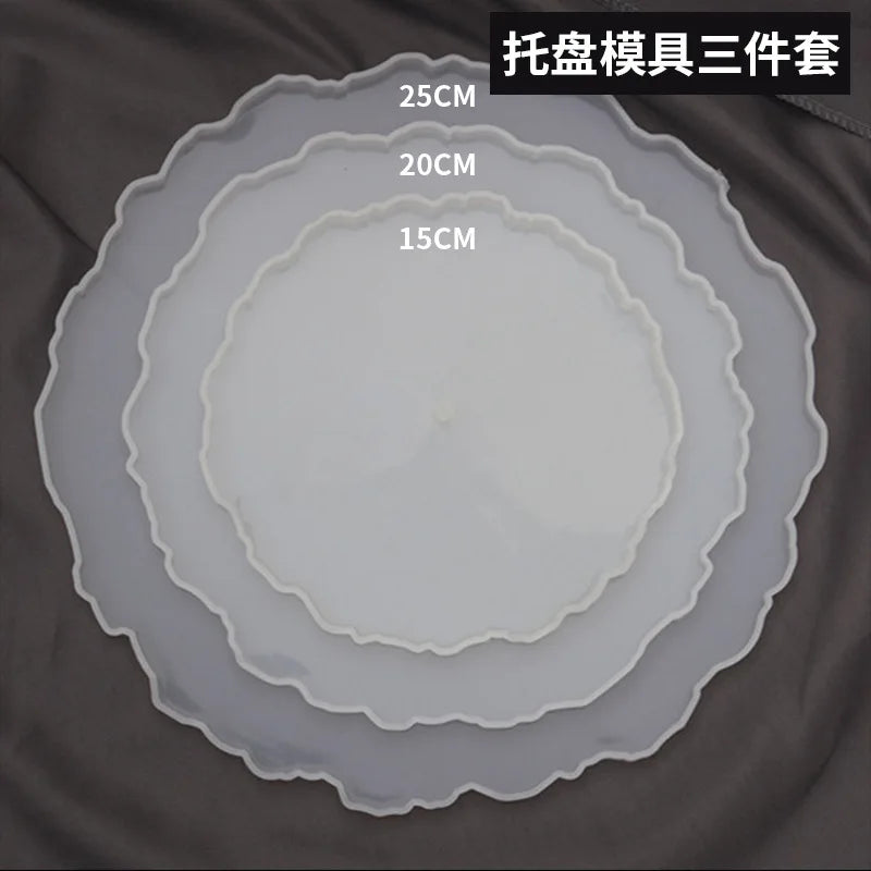 DIY Three-Layer Fruit & Tea Plate Silicone Mold