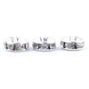 50pcs Gold Rhinestone Spacer Beads for Jewelry DIY
