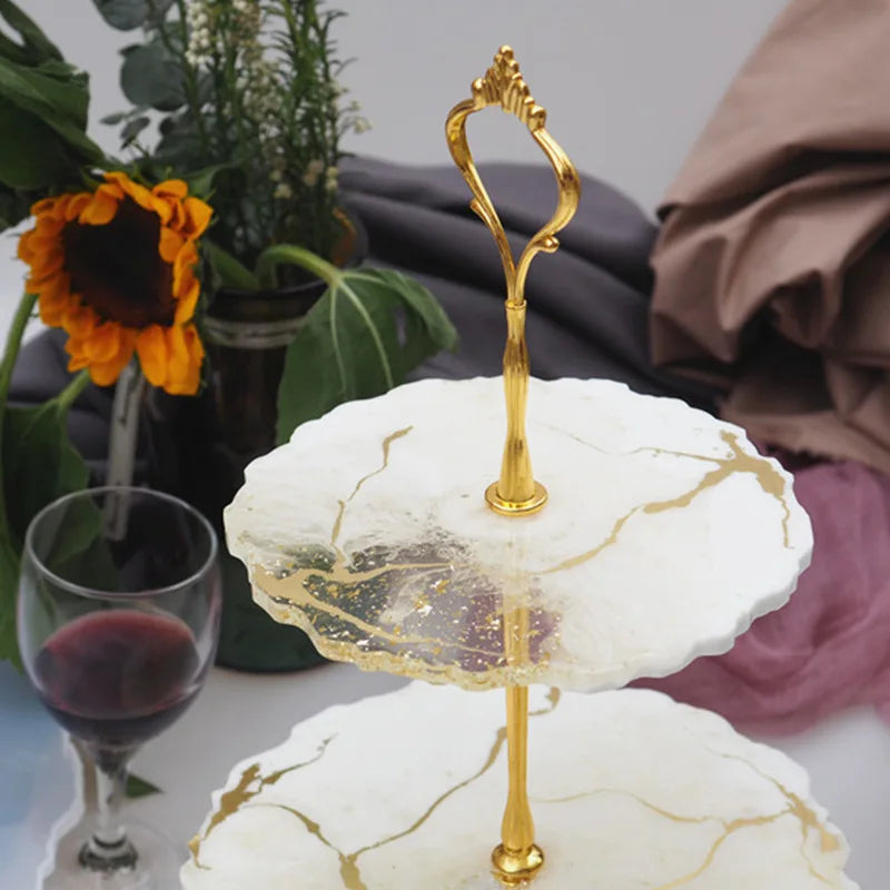 DIY Three-Layer Fruit & Tea Plate Silicone Mold