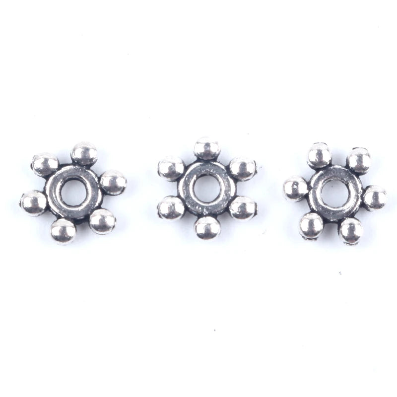 50pcs Gold Rhinestone Spacer Beads for Jewelry DIY
