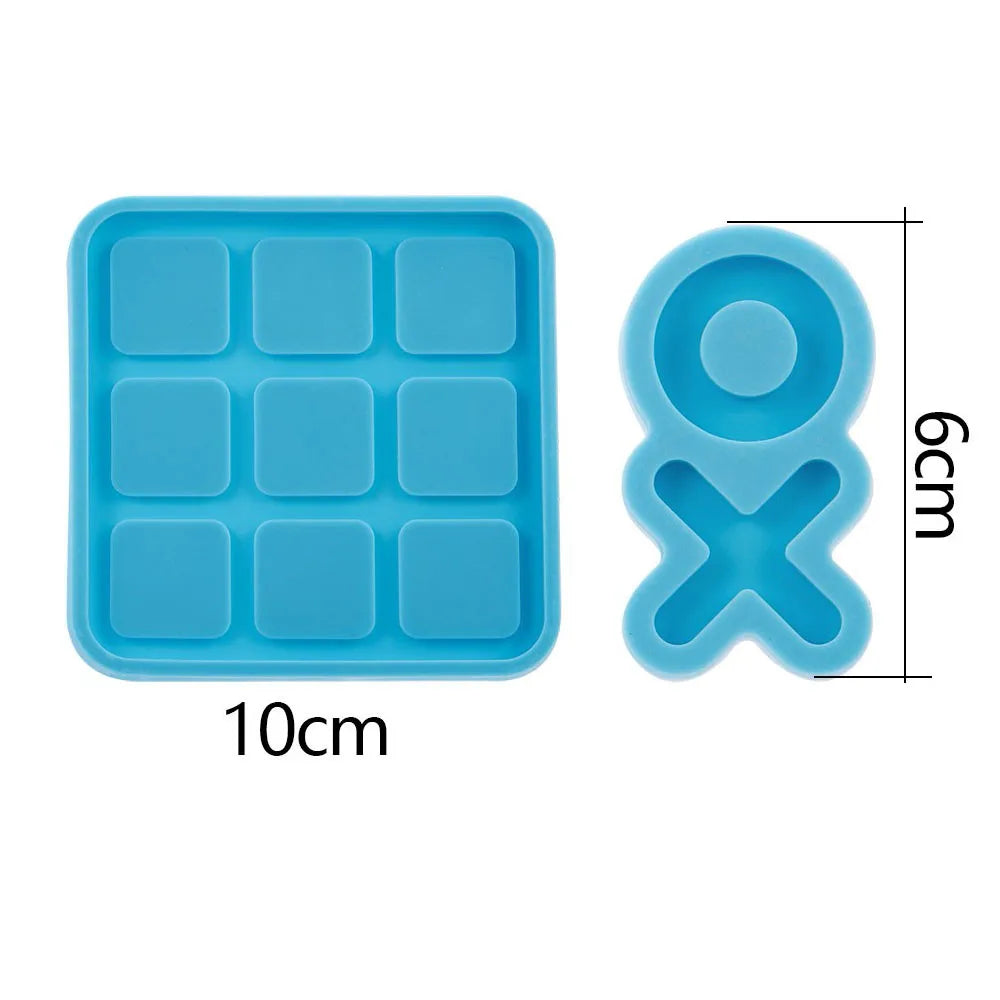 Tic Tac Toe Silicone Mold