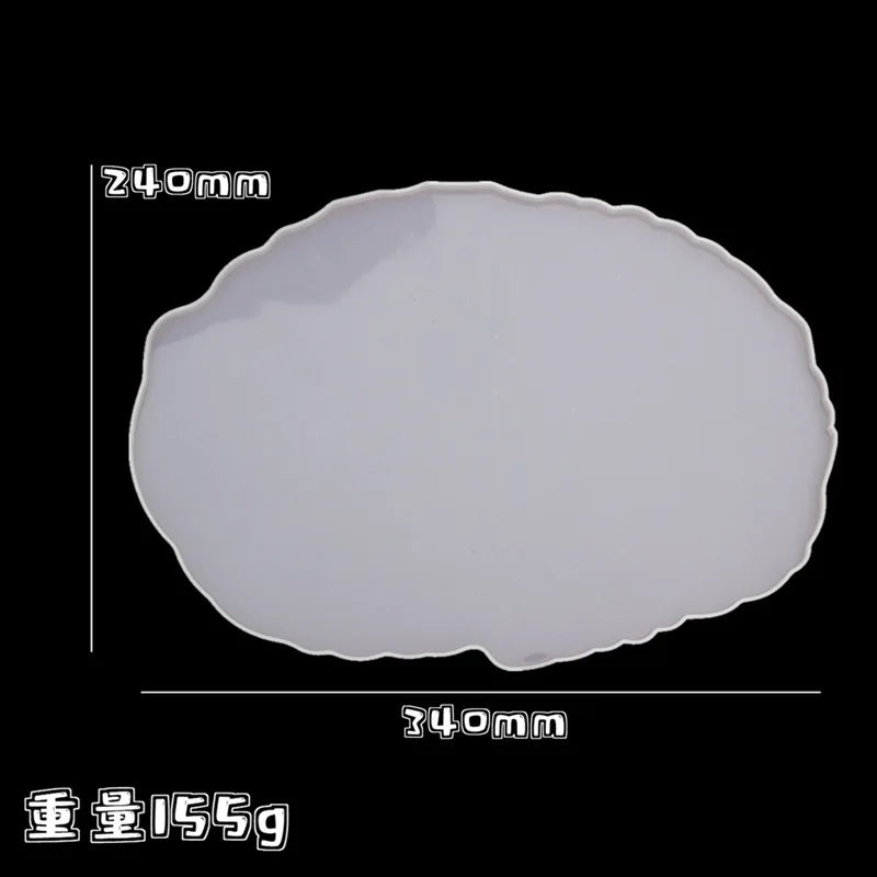 DIY Three-Layer Fruit & Tea Plate Silicone Mold