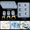 16 Styles Epoxy Resin Casting Molds Set – Silicone UV Mold Kit for DIY Jewelry, Earrings, Pendants & Craft Making