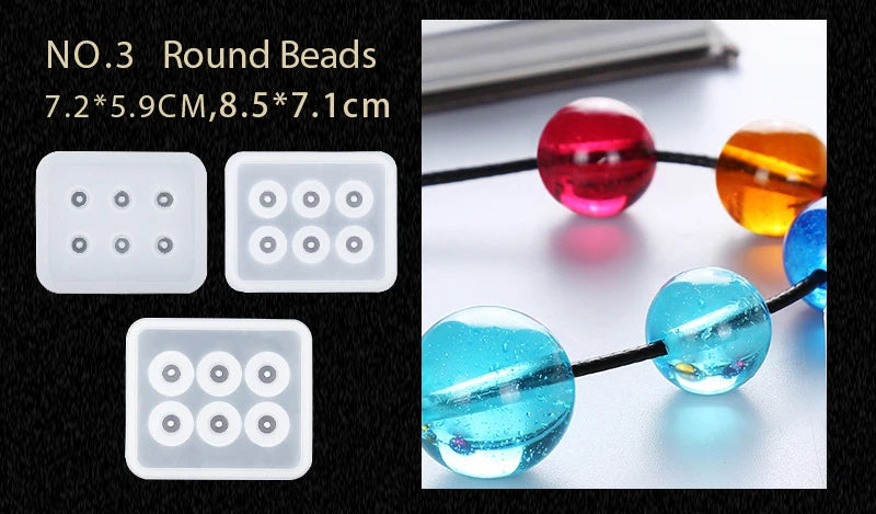 16 Styles Epoxy Resin Casting Molds Set