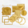 10pcs Bronzing Lace Hollow Scrapbook Craft Paper