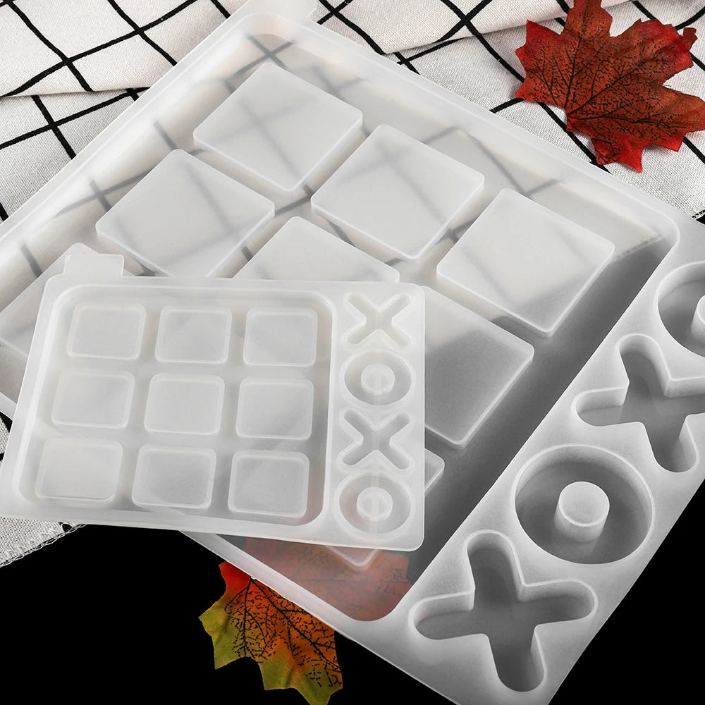 Tic Tac Toe Silicone Mold