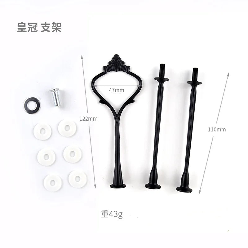 DIY Three-Layer Fruit & Tea Plate Silicone Mold