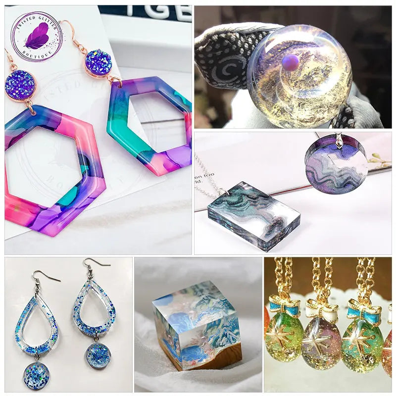 16 Styles Epoxy Resin Casting Molds Set