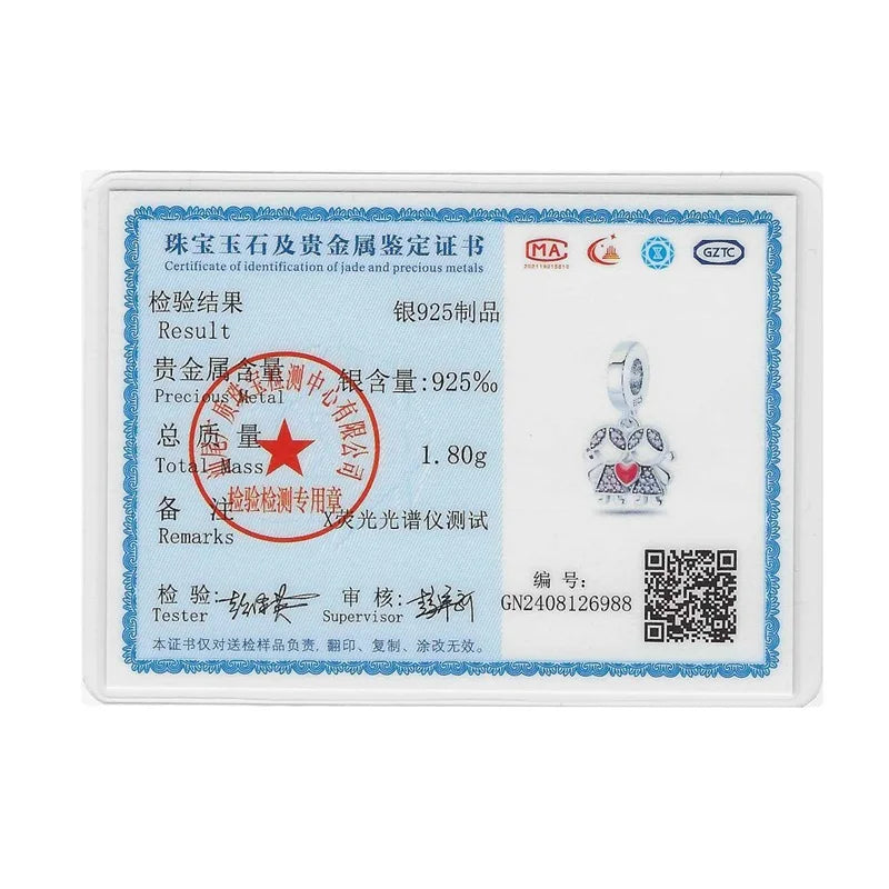 S925 Silver Luminous Firefly & Star Charms (3mm)