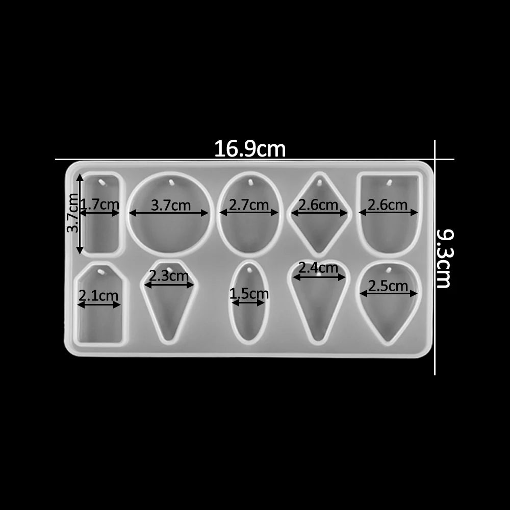 Earring & Pendant Silicone Mold